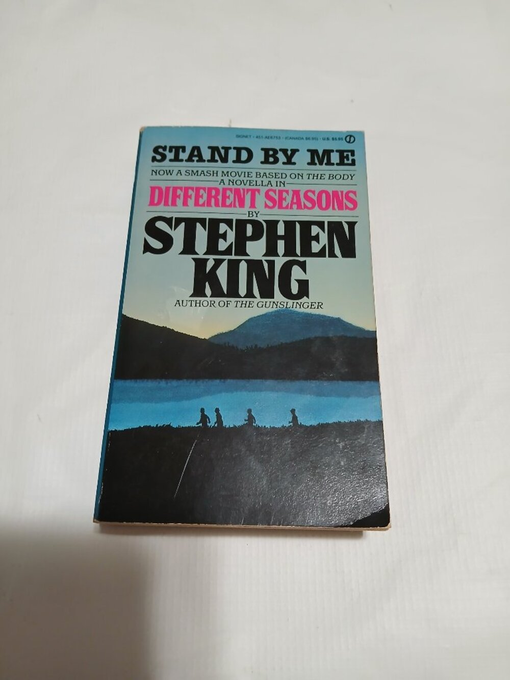 Stephen King Different Seasons Stand By Me Cover Signet Paperback Shawshank